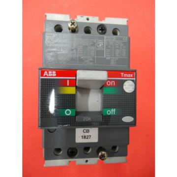 ABB Tmax 20A Circuit Breaker Type T1N