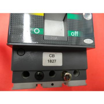 ABB Tmax 20A Circuit Breaker Type T1N