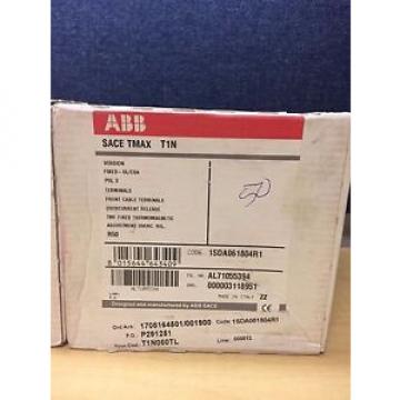 ABB SACE TMAX T1N 50 Amp Circuit Breaker T1N050TL SURPLUS