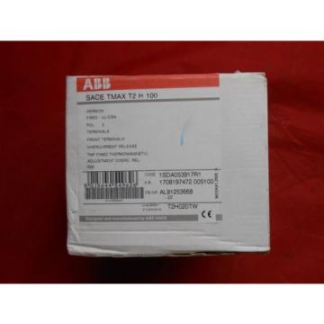 ABB New In Box TMAX T2H020TW 3 POLE 20 AMP UL LISTED CIRCUIT BREAKER