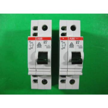 ABB Circuit Breaker -- S271-K2 -- (Lot of 2) New