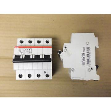 ABB S203-C16NA DIN RAIL CIRCUIT BREAKER 16 AMP 3 POLE WITH NEUTRAL 400V S203C16A