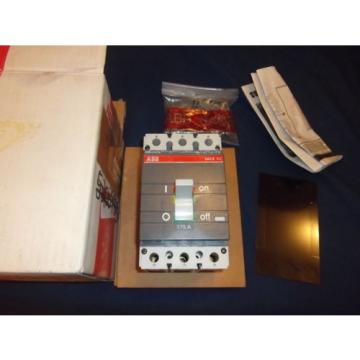 ABB S3NQ175TW  SACE S3 175 AMP CIRCUIT BREAKER NOS