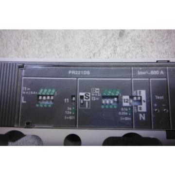 ABB  PR221DS 800 A TRIP UNIT  USED