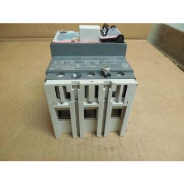 ABB BREAKER TMAX T1N 80A 80 A AMP 600 VAC 3 POLE SACE TMAX T1N 80 USED