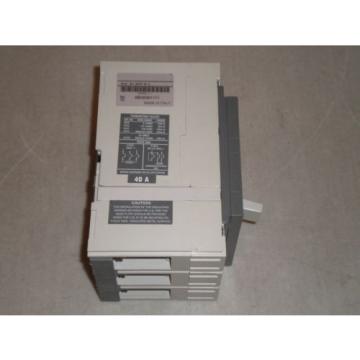 ABB S3N SACE S3 40 Amp Type HACR 3 Pole 40A Breaker 600V S3N040