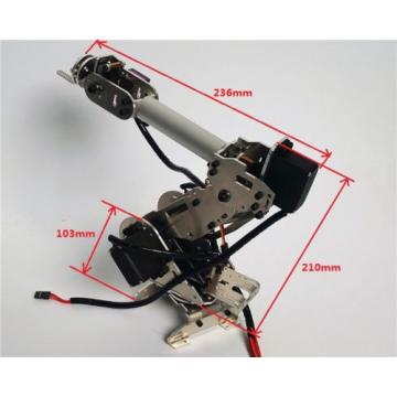 New Design Metal 6DOF Abb robot arm industrial robot model 6 servo aluminium ...