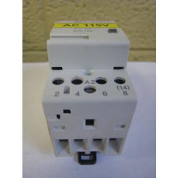 ABB ESB 24-40 110-120V AC/DC 40-450Hz Modular Contactor Used Free Shipping