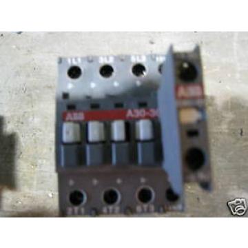 ABB, A30-30-01  4 Pole Contactor, 65 Amp