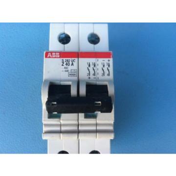 ABB   S282UC -Z40A Circuit Breaker, 2 Pole, 40 Amp, 38