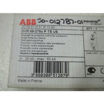 ABB OVR 65-275S P TS US SURGE PROTECTIVE DEVICE *NEW IN BOX*