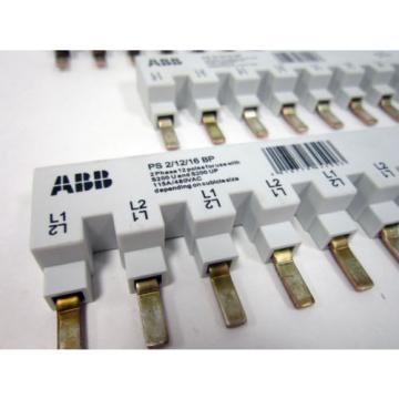 3X ABB PS2/12/16BP 12 POLE 80A BUSBAR BUS BAR - PS 2/12/16BP PS 2/12/16 BP S200