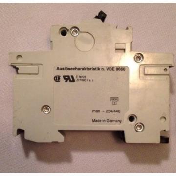 ABB S281W-K2A circuit breaker pair (2) max 254/440 made in Germany