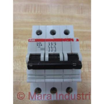 ABB S 273 K Circuit Breaker S273K 3A (Pack of 3) - Used