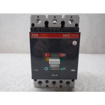 ABB 125 AMP BREAKER SACE TMAX TS3N 150, 3 POLE, (NEW, OLD STOCK)