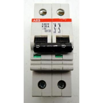 ABB K20A S282W 2-Pole Circuit Breaker