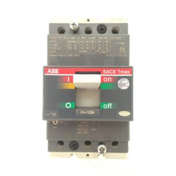 ABB SACE TMAX T1B 160A 800V 4 POLE 60947-2 AL01124155 CIRCUIT BREAKER WARRANTY