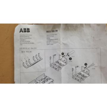 ABB BES110-30 interconnection bars set of 3  NEW