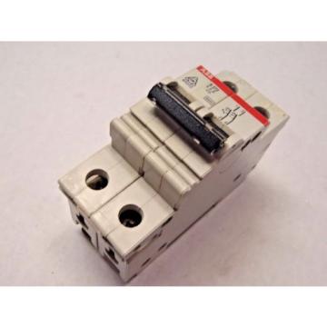 ABB S272 K6A 6 Amp 2 Pole Circuit Breaker S272K6A S 272 K 6A