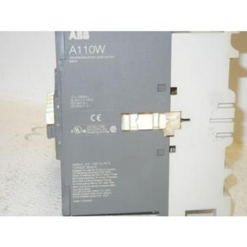 ABB A110W-30 USED SIZE 3 WELDING ISOLATION CONTACTOR 110-120V COIL A110W30