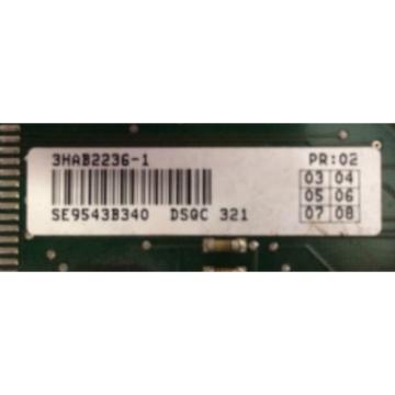 ABB Robot DSQC 321 Memory Board 3HAB2236 / 1 Year WARRANTY