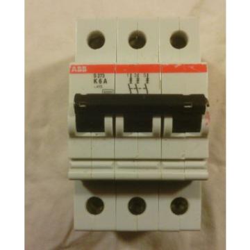 NEW  ABB Miniature Circuit Breaker S273 K6 Ships Quick &amp; FREE!!