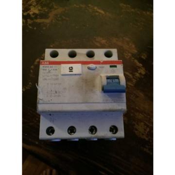 ABB Residual Current Device F204 AC-63/0.03, 2CSF204001R1630 Free Shipping