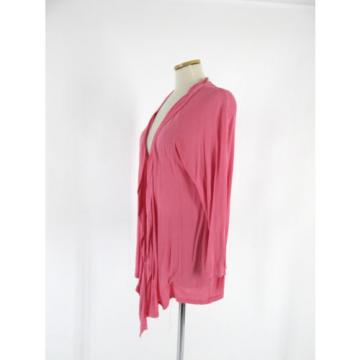 New York &amp; Co size large Pink Flyaway Cardigan ABB OR1