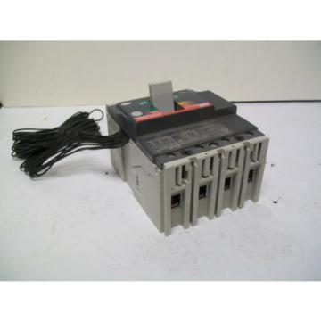 ABB SACE Tmax 4 Pole 100A 600V Circuit Breaker T1N100TL-4  w/ 4 Aux Switches