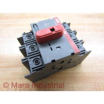 ABB OT100E3 Disconnect Switch Operator Missing Rod &amp; Handle - Used