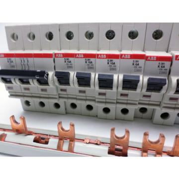 ABB Busbar SZ-PSB 12N ABB  Circuit Breaker S283 K 32A , S281 K10A, K6A ,S2-H