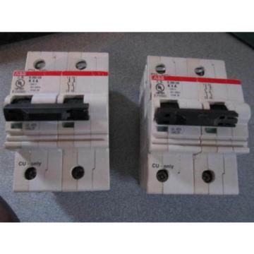 ABB S282-UX K4 A Circuit Breaker 2 Pole Unit