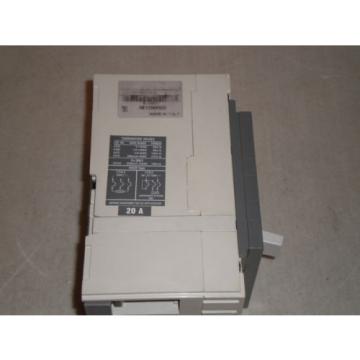 ABB S3N SACE S3 20 Amp Type HACR 3 Pole 20A Breaker 600V S3N020