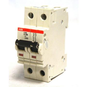 ABB S282-K40 Circuit Breaker 277/480V 2P 40A S282 40 Amp S282K40A NEW IN BOX