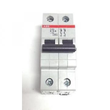 ABB 2-POLE 10A 400V CIRCUIT BREAKER S202 K10A