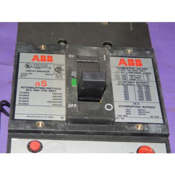 ABB Asea Brown Boveri UXAB-718530-R-999 Circuit Breaker 350Amp UXAB718530R999