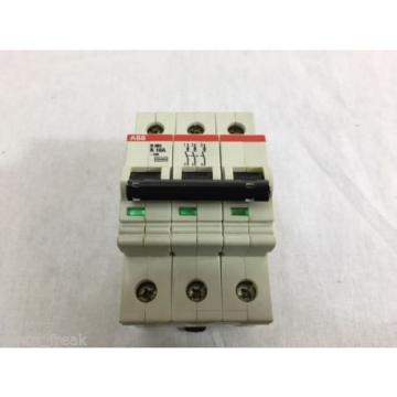 ABB CIRCUIT BREAKER 10AMP 3POLE 277/480VAC S283-K10