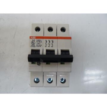 NEW ABB S 203 U K 16 A CIRCUIT BREAKER 16 AMP 3 POLE 240 VOLT 50/60 Hz