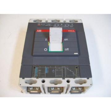 ABB S6N CIRCUIT BREAKER 600A SACE S6 3-POLE - USED - FREE SHIPPING