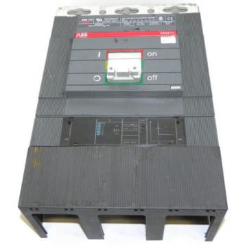 ABB SACE S6 CIRCUIT BREAKER SACE-PR211 3POLE UNIT TYPE S6H