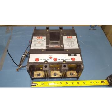 ABB Circuit Breaker 3 Phase Pole 600 VAC Type MS 800 Amp Shunt Trip