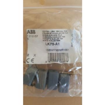 ABB  LK75-A1  1SBN073552R1001 auxilliary lead terminal 4 per pack