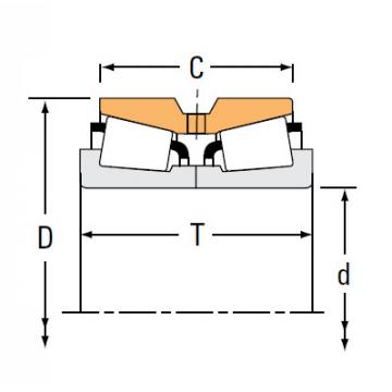 Bearing HM252343NA HM252311D