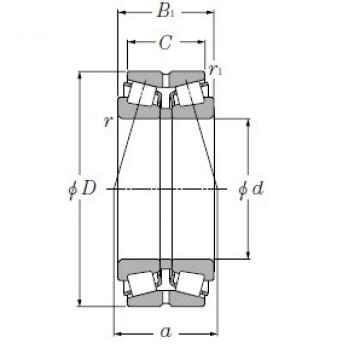 Bearing LM761649D/LM761610+A