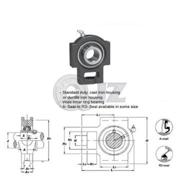 25 mm Take Up Units Cast Iron UCT205 Mounted Bearing UC205 + T205 New (QTY:1)