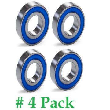 4 Units 6003-2RS C3 Premium Ball Bearing 17X35X10