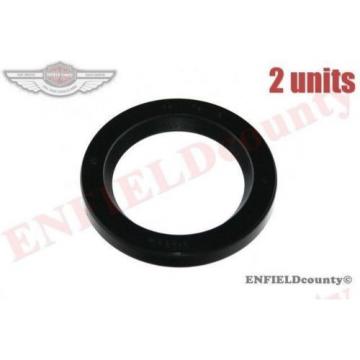 FRONT WHEEL INNER BRAKE DRUM BEARING SEAL SET PAIR 2 UNITS WILLYS JEEP @AUS