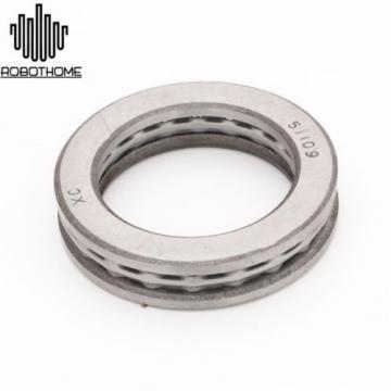 Axial Ball Thrust Bearing 51109(8109) Size 45mm*65mm*14mm