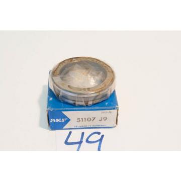 &#034;NEW  OLD&#034; SKF Thrust Ball Bearing Thrust Angular Contact  Ball Bearing 51107J9   (3 Available)