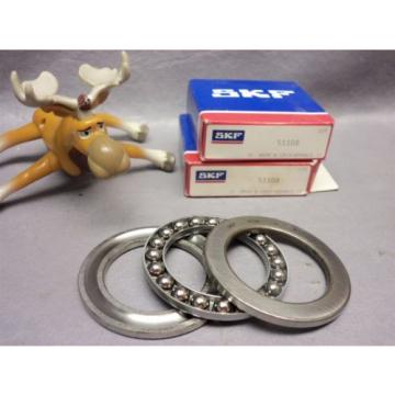 SKF Thrust Ball Bearing Bearing 51108 Thrust Ball Bearing Single Direction Lot of 2